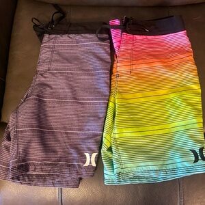 Boys Hurley Swimming Trunks size 8